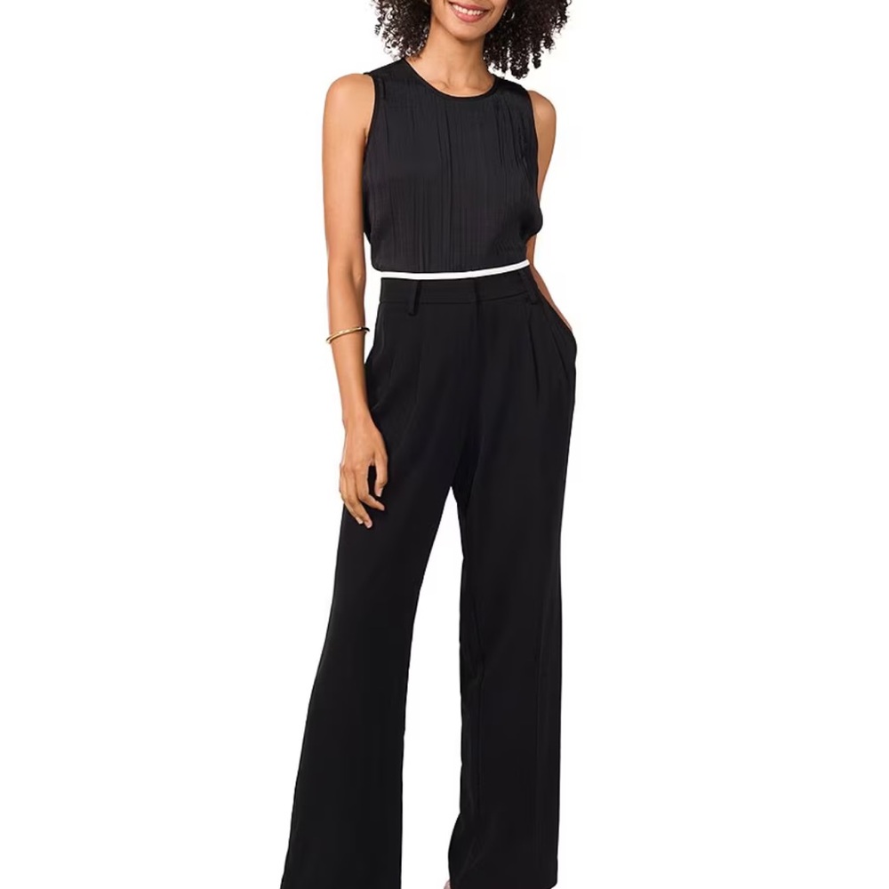 Vince Camuto Black Wide Leg Pants